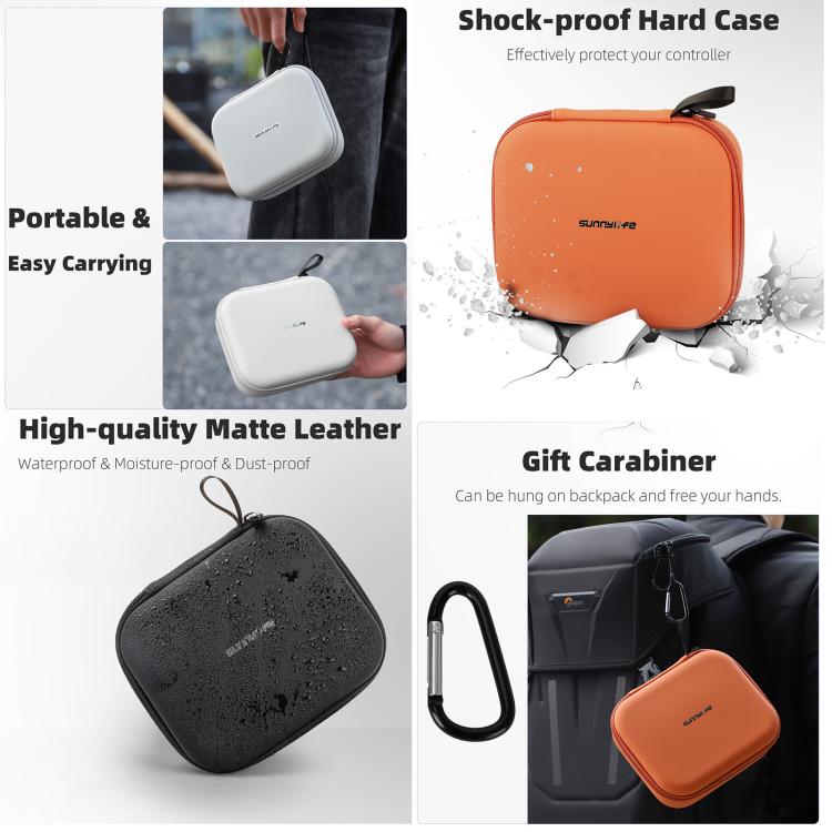 Estuche de transporte Sunnylife Mini, bolso de mano protector, bolso de mano portátil, bolso de mano de almacenamiento (negr…