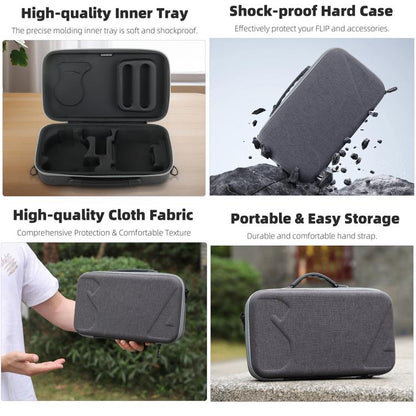 Bolso de hombro de almacenamiento sencillo para DJI Flip (negro) — imagen 5