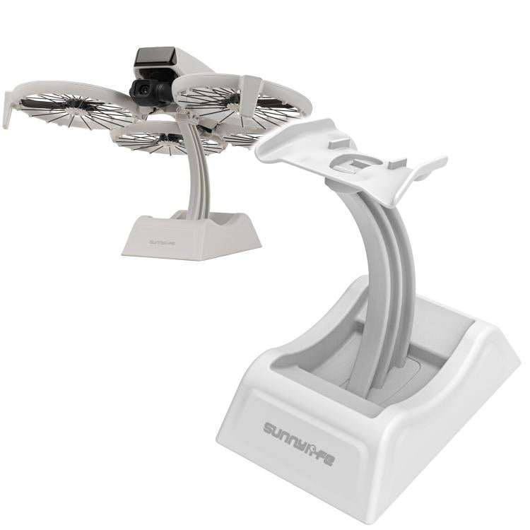 Soporte de exhibición de escritorio 2 en 1, soporte de base para drones para DJI Flip (gris)