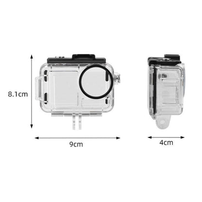 Carcasa impermeable para buceo subacuático de 60 m para DJI Osmo Action 5 (transparente) — imagen 5