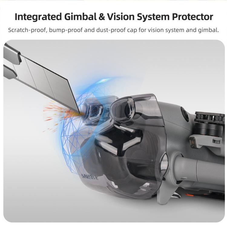 Protector de sistema de visión Sunnylife para gimbal integrado para DJI Mini 5 Pro (Gris) — imagen 5