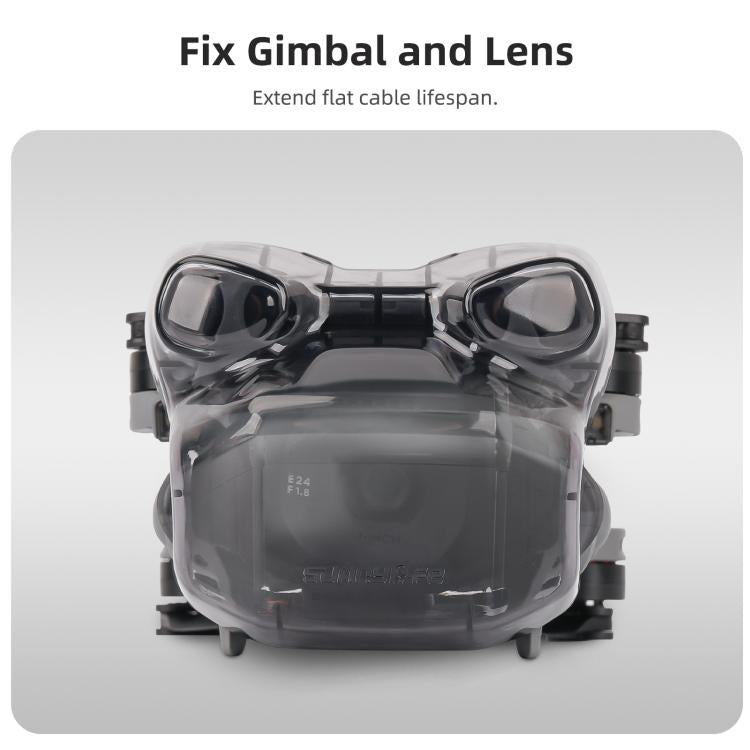 Protector de sistema de visión Sunnylife para gimbal integrado para DJI Mini 5 Pro (Gris) — imagen 6