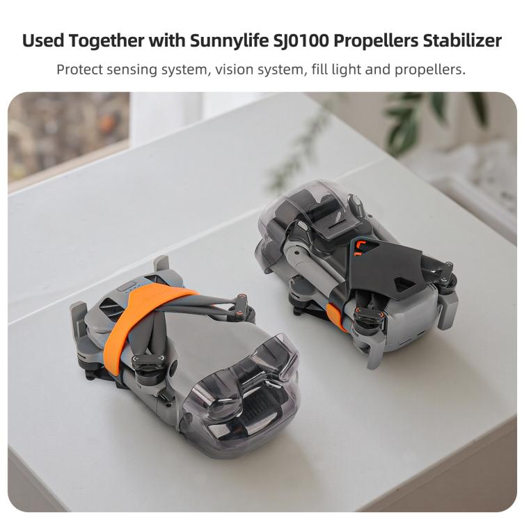 Protector de sistema de visión Sunnylife para gimbal integrado para DJI Mini 5 Pro (Gris) — imagen 7