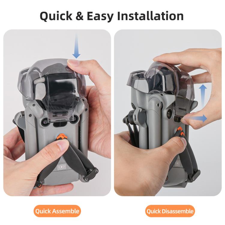 Protector de sistema de visión Sunnylife para gimbal integrado para DJI Mini 5 Pro (Gris) — imagen 9