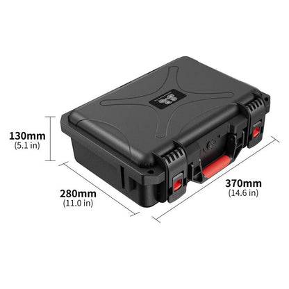 Estuche de almacenamiento Para DJI160; STARTRC tipo estuche ABS resistente al agua para DJI Flip (negro) — imagen 3