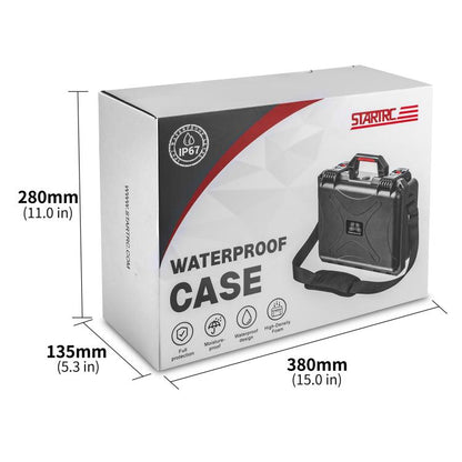 Estuche de almacenamiento Para DJI160; STARTRC tipo estuche ABS resistente al agua para DJI Flip (negro) — imagen 4