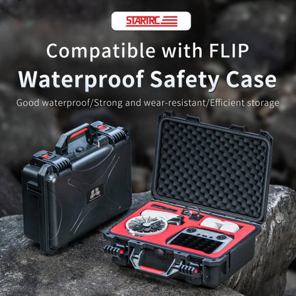 Estuche de almacenamiento Para DJI160; STARTRC tipo estuche ABS resistente al agua para DJI Flip (negro) — imagen 5