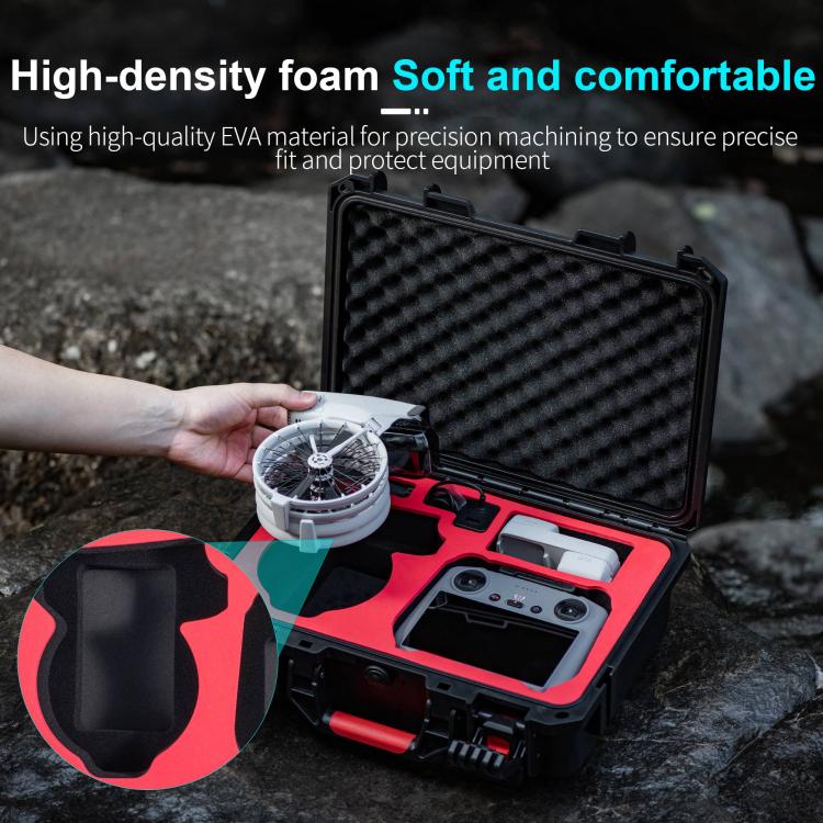 Estuche de almacenamiento Para DJI160; STARTRC tipo estuche ABS resistente al agua para DJI Flip (negro) — imagen 7