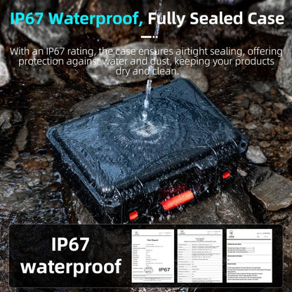 Estuche de almacenamiento Para DJI160; STARTRC tipo estuche ABS resistente al agua para DJI Flip (negro) — imagen 8