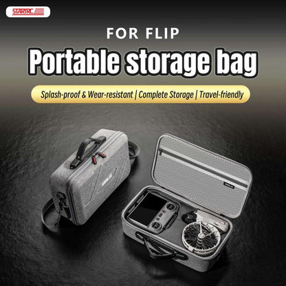 Bolsa de hombro integrada para almacenamiento de STARTRC para DJI Flip (gris) — imagen 4