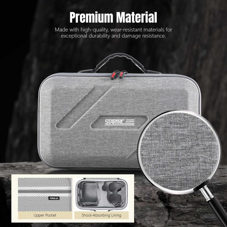 Bolsa de hombro integrada para almacenamiento de STARTRC para DJI Flip (gris) — imagen 6
