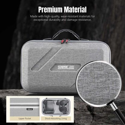 Bolsa de hombro integrada para almacenamiento de STARTRC para DJI Flip (gris) — imagen 6