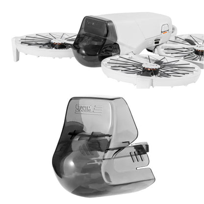 Cubierta protectora para lente y estabilizador para DJI Flip (transparente negra)