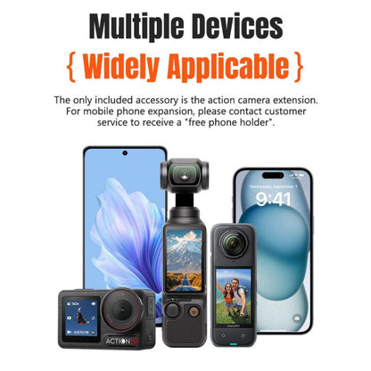 Soporte magnético para mochila STARTRC para cámaras de acción /GoPro para DJI Osmo 360 (negro) — imagen 13