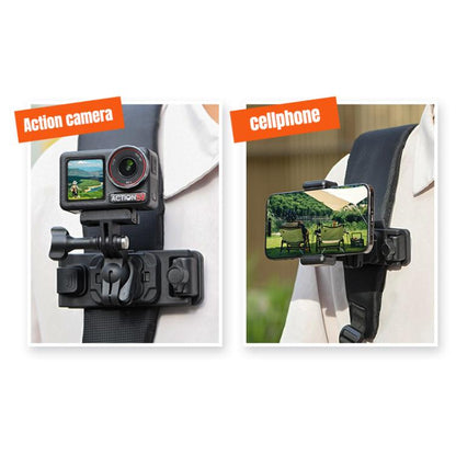 Soporte magnético para mochila STARTRC para cámaras de acción /GoPro para DJI Osmo 360 (negro) — imagen 14