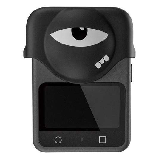 Tapa de silicona para lente de cámara para DJI Osmo 360 (negra)