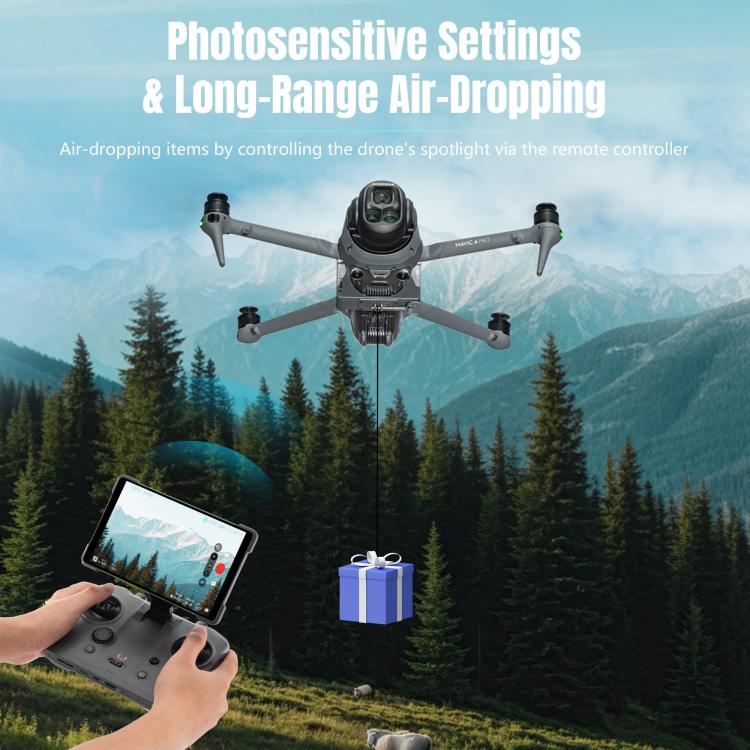 Soporte de expansión Lanzador parabólico con STARTRC para DJI Mavic 4 Pro (negro) — imagen 6