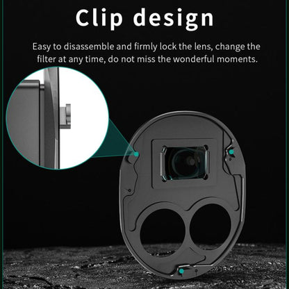 Filtro de lente gran angular STARTRC para dron para DJI Mavic 4 Pro (negro) — imagen 11