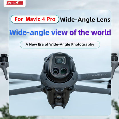 Filtro de lente gran angular STARTRC para dron para DJI Mavic 4 Pro (negro) — imagen 3