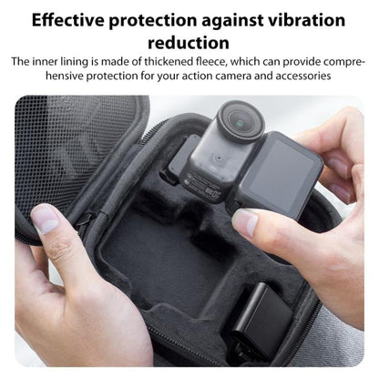 Bolsa de transporte portátil mini combo de PU (negra) para DJI Mini — imagen 3