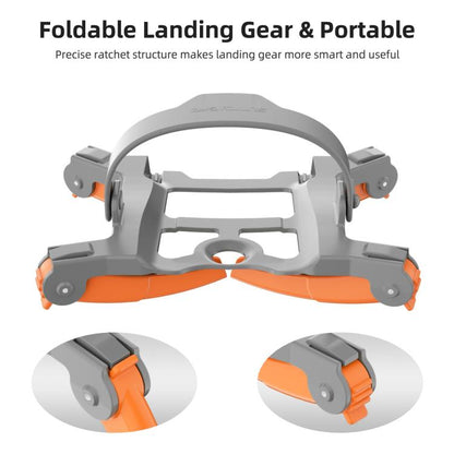 Soporte Extensiones de para tren de aterrizaje elevado Sunnylife para DJI Mini 5 Pro (gris-naranja) — imagen 12