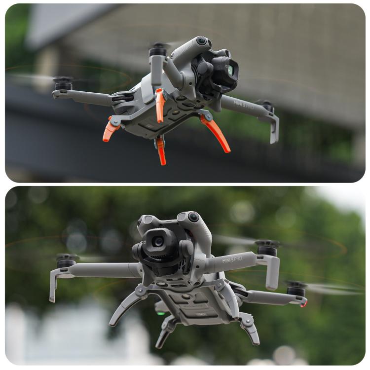 Soporte Extensiones de para tren de aterrizaje elevado Sunnylife para DJI Mini 5 Pro (gris-naranja) — imagen 14