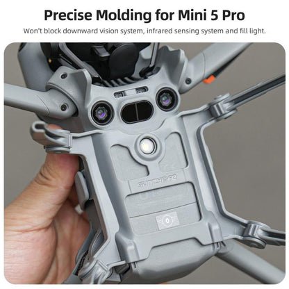 Soporte Extensiones de para tren de aterrizaje elevado Sunnylife para DJI Mini 5 Pro (gris-naranja) — imagen 10