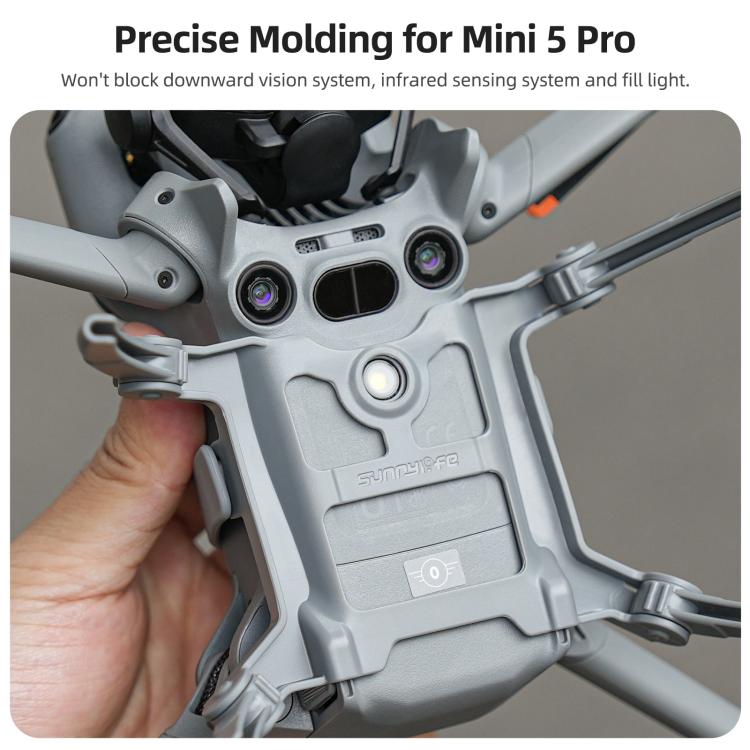 Soporte Extensiones de para tren de aterrizaje elevado Sunnylife, protector de patas para DJI Mini 5 Pro (gris) — imagen 10