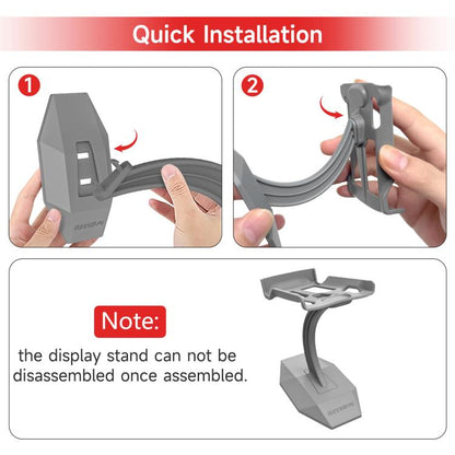Soporte de exhibición de escritorio Sunnylife para DJI Mini 5 Pro (gris) — imagen 11
