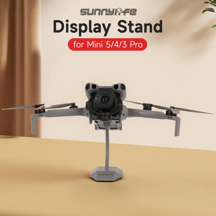 Soporte de exhibición de escritorio Sunnylife para DJI Mini 5 Pro (gris) — imagen 3