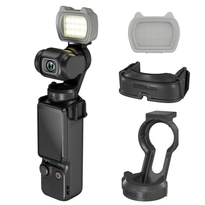 Kit de luz de relleno magnética con clip de sujeción STARTRC Cat-ears (gris)