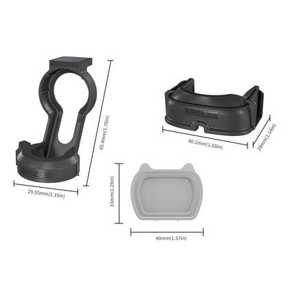 Kit de luz de relleno magnética con clip de sujeción STARTRC Cat-ears (gris) — imagen 8
