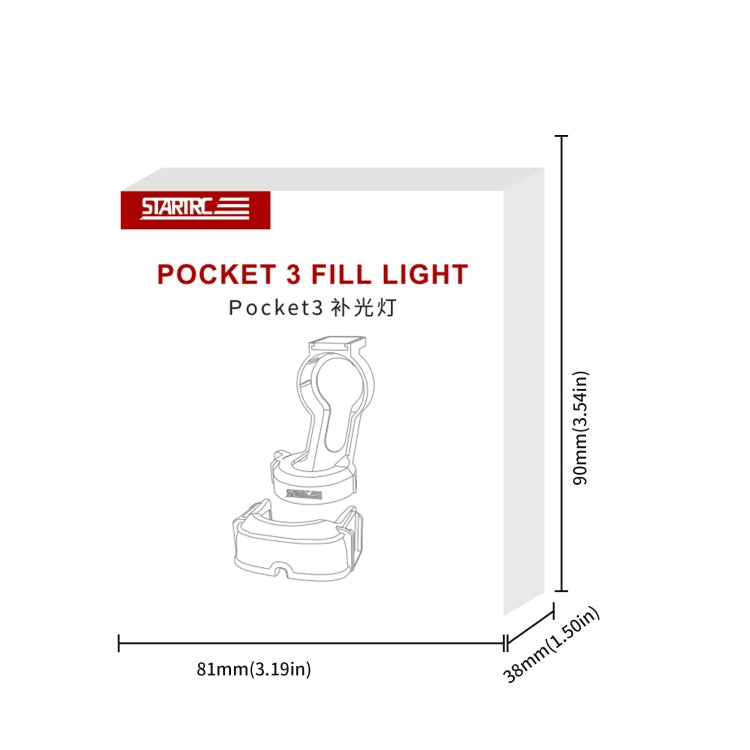 Kit de luz de relleno magnética con clip de sujeción STARTRC Cat-ears (gris) — imagen 9