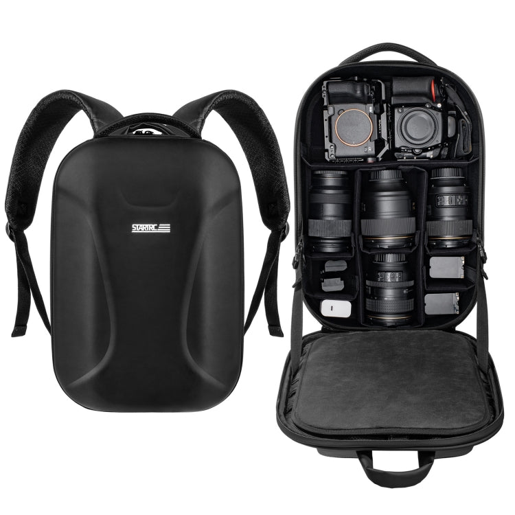 Mochila de descompresión de hombros STARTRC para drones / cámaras DSLR (negro)