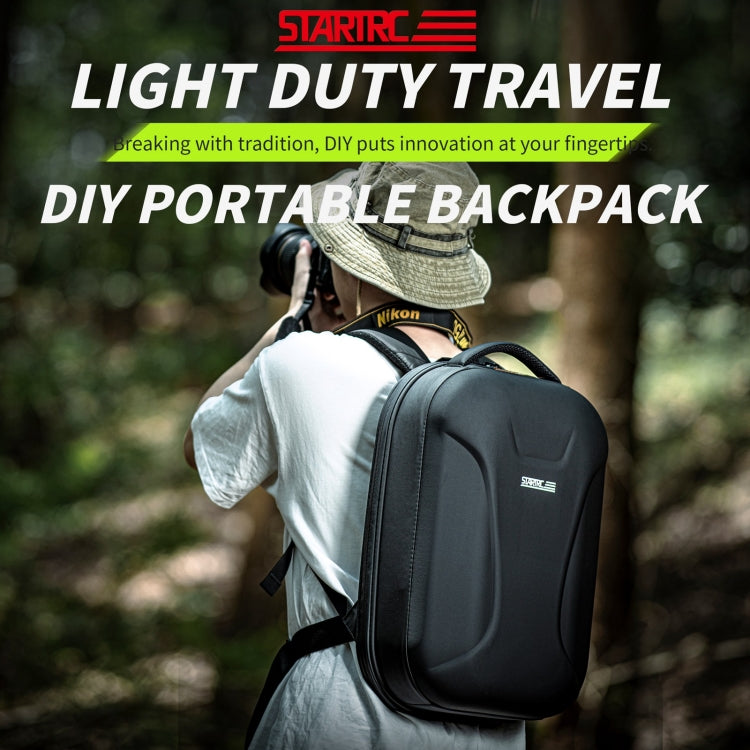 Mochila de descompresión de hombros STARTRC para drones / cámaras DSLR (negro) — imagen 2