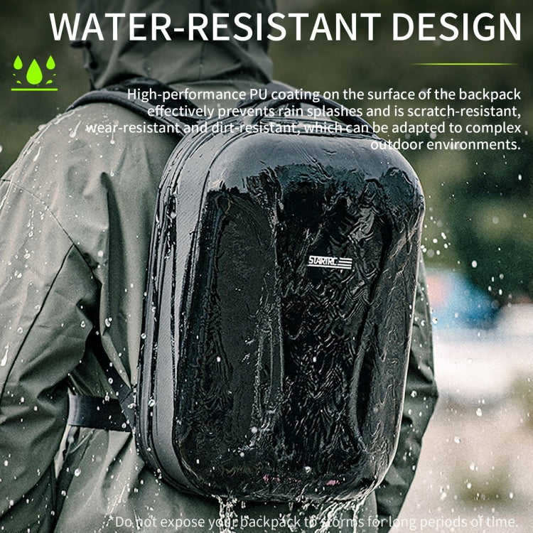 Mochila de descompresión de hombros STARTRC para drones / cámaras DSLR (negro) — imagen 6