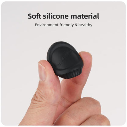 Funda protectora de silicona para lente Sunnylife, resistente a arañazos para DJI Osmo 360 (negra) — imagen 6