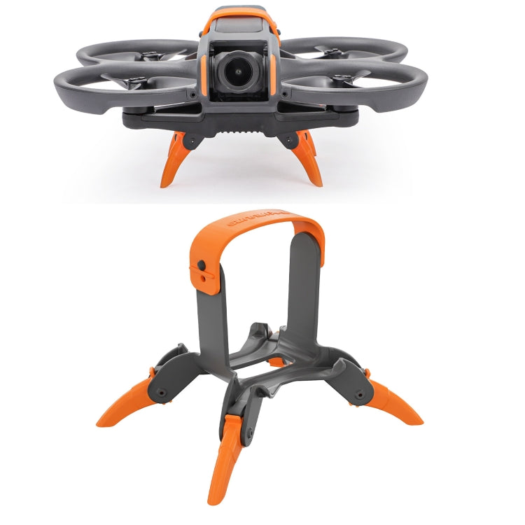 Soporte de engranajes de araña Sunnylife LG797 Extensiones de tren de aterrizaje Pata de elevados para DJI Avata 2 (naranja)