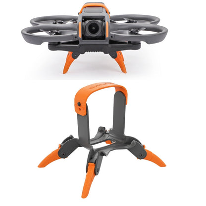 Soporte de engranajes de araña Sunnylife LG797 Extensiones de tren de aterrizaje Pata de elevados para DJI Avata 2 (naranja)