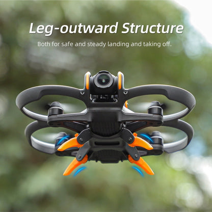 Soporte de engranajes de araña Sunnylife LG797 Extensiones de tren de aterrizaje Pata de elevados para DJI Avata 2 (gris) —…
