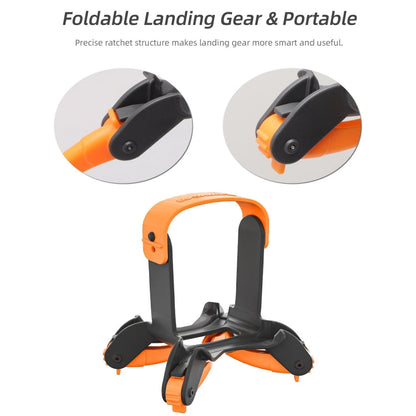 Soporte de engranajes de araña Sunnylife LG797 Extensiones de tren de aterrizaje Pata de elevados para DJI Avata 2 (gris) —…