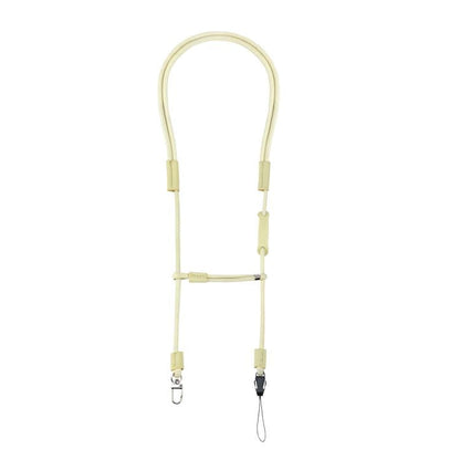 Correa de cuello ajustable de doble extremo STARTRC (amarilla)
