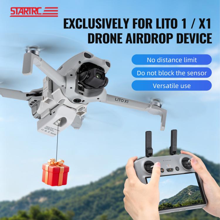 Lanzador parabólico (gris) para el sistema de lanzamiento aéreo Lito 1 / X1 STARTRC — imagen 5