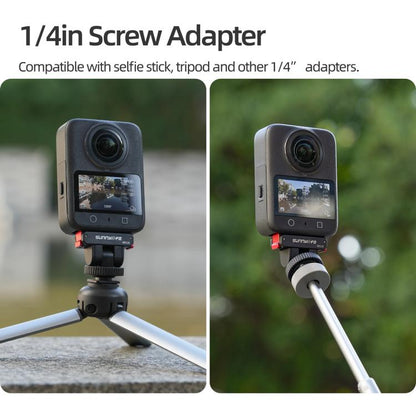 Sunnylife AD118 - Adaptador magnético de liberación rápida para zapata fría Sunnylife (1/4" x 180°) con inclinación ajustabl…