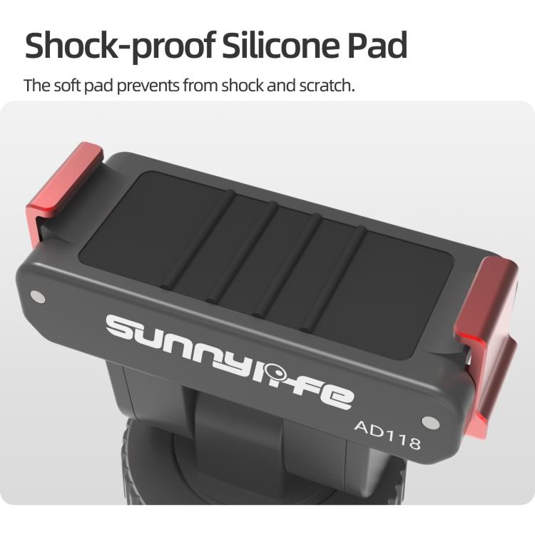 Sunnylife AD118 - Adaptador magnético de liberación rápida para zapata fría Sunnylife (1/4" x 180°) con inclinación ajustabl…