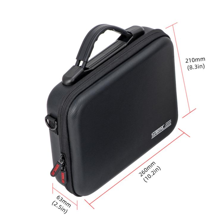 Bolsa de hombro para guardar el kit de fotografía STARTRC para DJI Osmo Action 6 (negra) — imagen 11