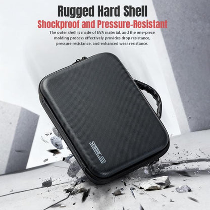 Bolsa de hombro para guardar el kit de fotografía STARTRC para DJI Osmo Action 6 (negra) — imagen 6