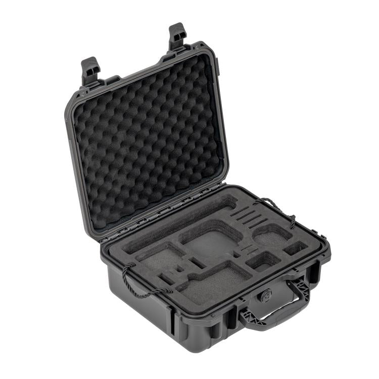 Maletín de almacenamiento de doble capa STARTRC impermeable de EVA ABS para DJI Osmo Action 6 / Osmo Action 3 (negro) para D…