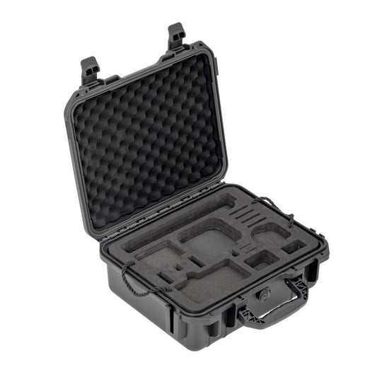 Maletín de almacenamiento de doble capa STARTRC impermeable de EVA ABS para DJI Osmo Action 6 / Osmo Action 3 (negro) para D…