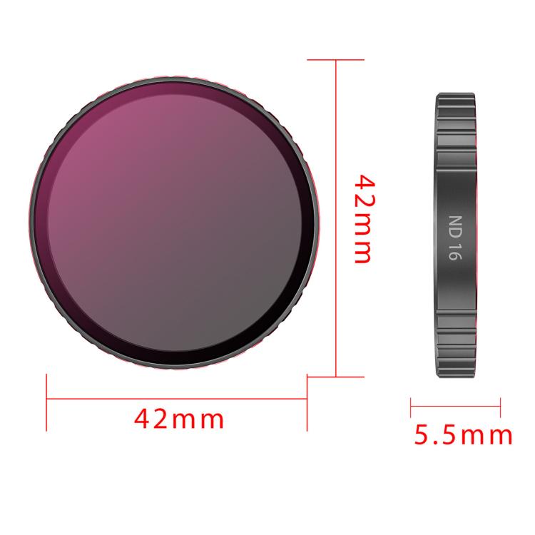 Filtro de lente para cámara STARTRC 4 en 1 CPL ND8 ND16 ND32 para DJI Osmo Action 6 — imagen 3